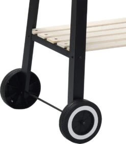 Verrijdbare Barbecue – Houtskool/Briketten - Verstelbare Grillplaat – Houten Tafel – Winscherm – Gewicht 5.9kg 16 Verrijdbare Barbecue – Houtskool/Briketten - Verstelbare Grillplaat – Houten Tafel – Winscherm – Gewicht 5.9kg -The Bastard Winkel 1049x1200