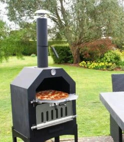 Merkloos MaxxGarden Pizza Oven - Smoker Barbecue Houtskool 45 X 65 X 158cm -The Bastard Winkel 1053x1200
