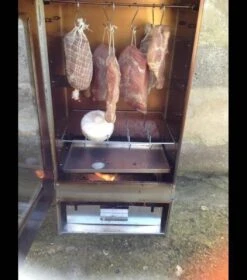 2-L Home & Garden XL Rookoven - RVS - 80x40x28 Cm - 3 Etages -The Bastard Winkel 1060x1200