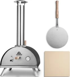 Burnhard Pizzaoven Voor Buiten - Nero -The Bastard Winkel 1091x1200