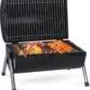 MaxxGarden BBQ - Houtskool Barbecue - Smoker Barbecue - Grilloppervlak (LxB) 38 X 52 Cm - Met Dubbel Grill Vlak - Zwart -The Bastard Winkel 1094x1200 1