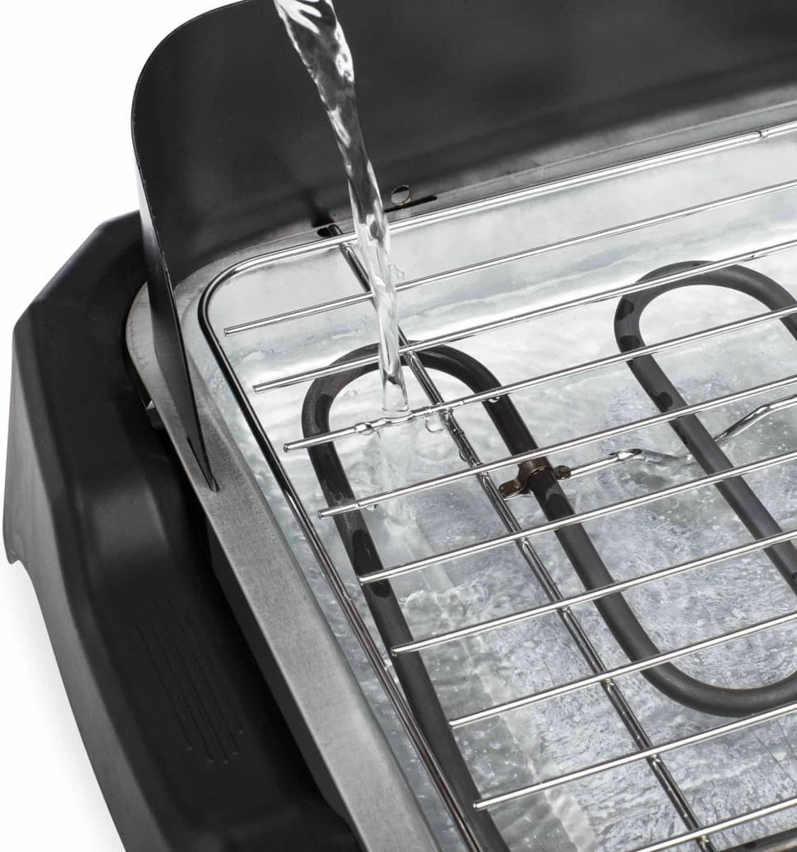 Tristar BQ-2824 Elektrische Barbecue - Tafel BBQ 34,5 X 23 Cm - Regelbare Thermostaat - 2000 Watt - Zwart 9 Tristar BQ-2824 Elektrische Barbecue - Tafel BBQ 34,5 X 23 Cm - Regelbare Thermostaat - 2000 Watt - Zwart - Afbeelding 7