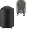 Luxe Waterdichte Ronde BBQ Hoes - 84 Cm X 77 Cm - Barbecue Beschermhoes - BBQ Accessoires - Geschikt Voor O.a. Kamado, Big Green Egg, Grill Guru, The Bastard, Patton, Weber -The Bastard Winkel 1152x1200 2