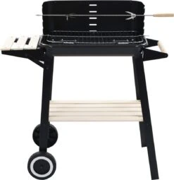 Verrijdbare Barbecue – Houtskool/Briketten - Verstelbare Grillplaat – Houten Tafel – Winscherm – Gewicht 5.9kg 19 Verrijdbare Barbecue – Houtskool/Briketten - Verstelbare Grillplaat – Houten Tafel – Winscherm – Gewicht 5.9kg -The Bastard Winkel 1161x1200