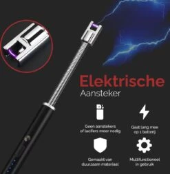 Dailygoods® Elektrische Aansteker - Plasma Aansteker - Oplaadbaar - Gift Set - Zwart 8 Dailygoods® Elektrische Aansteker - Plasma Aansteker - Oplaadbaar - Gift Set - Zwart -The Bastard Winkel 1172x1200