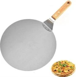 Luxe Pizzaschep Voor Verse Pizza - Extra Groot - RVS 30CM - Grote Pizza Schep Voor Oven Of BBQ Barbecue - Hout Handvat - Pizzaspatel Voor Zelfgemaakte Ovenpizza -The Bastard Winkel 1180x1200 2