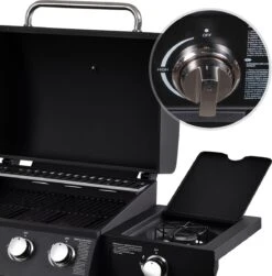 MaxxGarden Gas Barbecue - 3 Branders - Incl. Gratis BBQ Set -The Bastard Winkel 1181x1200