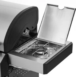 Burnhard Gas BBQ Big FRED Deluxe - 4 Branders - Incl. Keramische Infraroodbrander & Afdekhoes - Deluxe -The Bastard Winkel 1183x1200