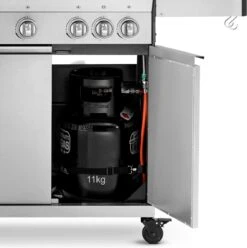 Burnhard Gas BBQ Big FRED Deluxe - 4 Branders - Incl. Keramische Infraroodbrander & Afdekhoes - Deluxe -The Bastard Winkel 1193x1200 1