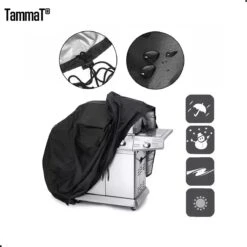 TammaT - BBQ Hoes - Waterdichte Beschermhoes - UV Bescherming - Maat L 170 X 61 X 117 Cm - Met Trekkoord -The Bastard Winkel 1198x1200 4