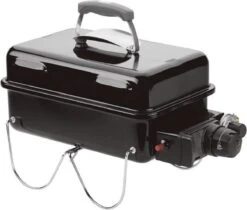 Weber Go-Anywhere Gas Barbecue - 41x26 Cm - Roestvrijstalen Branders - Gasregelkop - Incl. Deksel -The Bastard Winkel 1200x1022