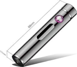 Allkinds Oplaadbare Elektrische Aansteker - USB Plasma Aansteker - Duurzaam - Windbestendig - Zwart -The Bastard Winkel 1200x1051 1