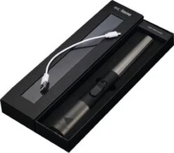 Oplaadbare Lange Elektrische Aansteker - Duurzame Plasma Aansteker – Luxe Aansteker - Inclusief Cadeauverpakking - BBQ – Kaarsen - Zwart -The Bastard Winkel 1200x1053 3