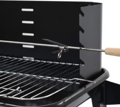 Verrijdbare Barbecue – Houtskool/Briketten - Verstelbare Grillplaat – Houten Tafel – Winscherm – Gewicht 5.9kg 15 Verrijdbare Barbecue – Houtskool/Briketten - Verstelbare Grillplaat – Houten Tafel – Winscherm – Gewicht 5.9kg -The Bastard Winkel 1200x1074