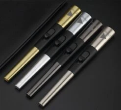 Oplaadbare Lange Elektrische Aansteker - Duurzame Plasma Aansteker – Luxe Aansteker - Inclusief Cadeauverpakking - BBQ – Kaarsen - Zwart -The Bastard Winkel 1200x1089 3