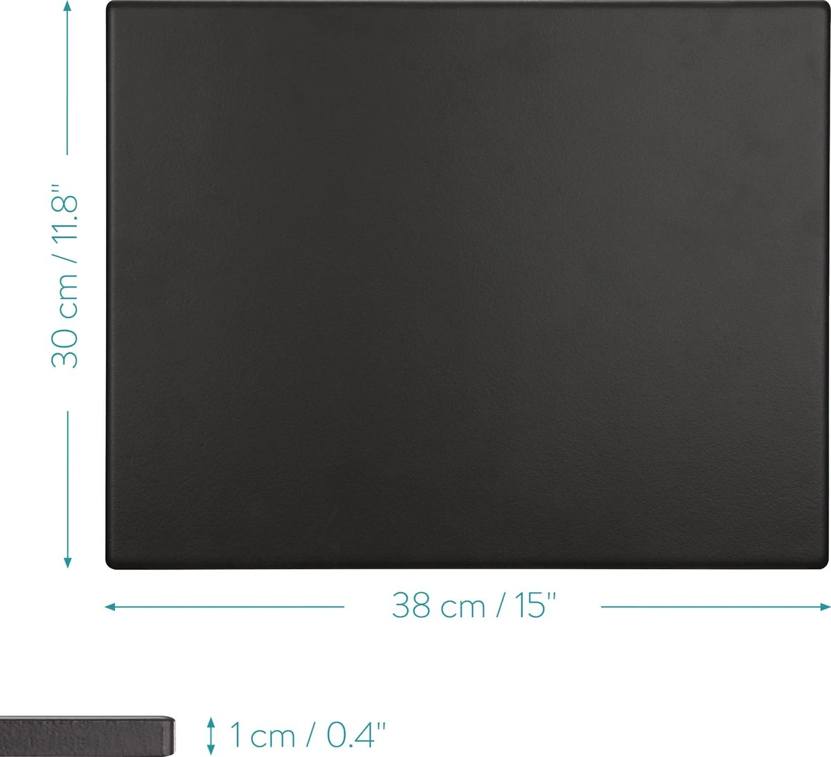 Navaris Pizzasteen XL Voor Oven En Barbecue - Rechthoekige Pizzaplaat 38 X 30 Cm - Inclusief Receptenboek - Keramisch Geglazuurd - Zwart 12 Navaris Pizzasteen XL Voor Oven En Barbecue - Rechthoekige Pizzaplaat 38 X 30 Cm - Inclusief Receptenboek - Keramisch Geglazuurd - Zwart - Afbeelding 10