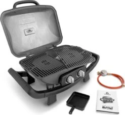 Burnhard Draagbare 2-Branders Gasbarbecue - Afdekhoes - BBQ Wayne 21 Burnhard Draagbare 2-Branders Gasbarbecue - Afdekhoes - BBQ Wayne -The Bastard Winkel 1200x1099 1