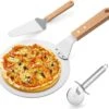 Pizza Schep - Taartschep - Pizzaroller - Pizzasnijder - Aluminium - Lengte 43 Cm - Able & Borret -The Bastard Winkel 1200x1117