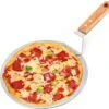Luxe Pizzaschep Voor Verse Pizza - Extra Groot - RVS 30CM - Grote Pizza Schep Voor Oven Of BBQ Barbecue - Hout Handvat - Pizzaspatel Voor Zelfgemaakte Ovenpizza -The Bastard Winkel 1200x1127
