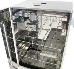 Kynast Exklusiv - Rookoven - Met 3 Etages - Metaal - Grijs 6 Kynast Exklusiv - Rookoven - Met 3 Etages - Metaal - Grijs -The Bastard Winkel 1200x1129