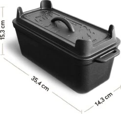 Burnhard Gietijzeren Broodpan 3,5 L - Broodbakvorm -The Bastard Winkel 1200x1136 3