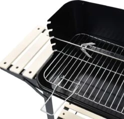 Verrijdbare Barbecue – Houtskool/Briketten - Verstelbare Grillplaat – Houten Tafel – Winscherm – Gewicht 5.9kg 17 Verrijdbare Barbecue – Houtskool/Briketten - Verstelbare Grillplaat – Houten Tafel – Winscherm – Gewicht 5.9kg -The Bastard Winkel 1200x1158