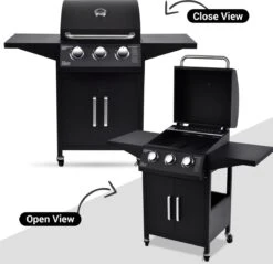 MaxxGarden Gas Barbecue - 3 Branders - Incl. Gratis BBQ Set -The Bastard Winkel 1200x1160