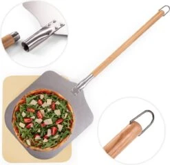 Blumtal - Pizzasteen Met XL Pizza Schep - Professionele Pizza Set - Cordieriet Pizza Stone -The Bastard Winkel 1200x1168 1