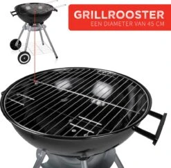 BBQ Collection Houtskoolbarbecue - Kogelbarbecue 45 X 60 Centimeter - Ronde Barbecue - Barbecue Op Wielen - Zwart - Metaal 33 BBQ Collection Houtskoolbarbecue - Kogelbarbecue 45 X 60 Centimeter - Ronde Barbecue - Barbecue Op Wielen - Zwart - Metaal -The Bastard Winkel 1200x1174 1