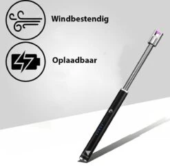 Oplaadbare Lange Elektrische Aansteker Buigbaar - Buigbare Aansteker - Duurzame Plasma Aansteker - Inclusief Cadeauverpakking - BBQ - Kaarsen - Zwart -The Bastard Winkel 1200x1177 8