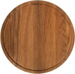 Boska Pizzaplank Friends L - BBQ Accessoires - Eikenhout - Handige Opvanggeul - Ø 34 Cm -The Bastard Winkel 1200x1186