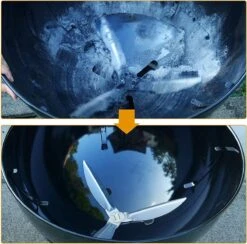 One-Touch-reinigingssysteemkit Voor 57 CM Kogel BBQ , Geschikt Als Vervanging In Diverse Weber Kogel BBQ's -The Bastard Winkel 1200x1187 10