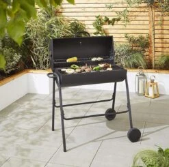 BBQ XL Houtskoolbarbecue - Cilindervorm - Grilloppervlak (LxB) 71 X 35 Cm - Zwart 14 BBQ XL Houtskoolbarbecue - Cilindervorm - Grilloppervlak (LxB) 71 X 35 Cm - Zwart -The Bastard Winkel 1200x1191