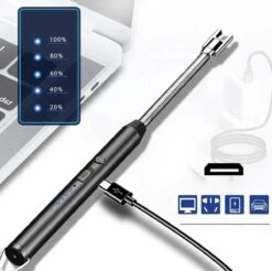 Le Cose USBurn-BBQ Aansteker-oplaadbare Aansteker Met Usb Kabel-Elektrische Plasma Aansteker-windbestendig En Buigzaam-zwart-USB-Lange Flexibele Aansteker -The Bastard Winkel 1200x1193 2