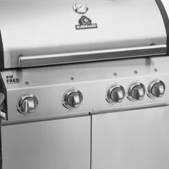 Burnhard Gas BBQ Big FRED Deluxe - 4 Branders - Incl. Keramische Infraroodbrander & Afdekhoes - Deluxe -The Bastard Winkel 1200x1200 120