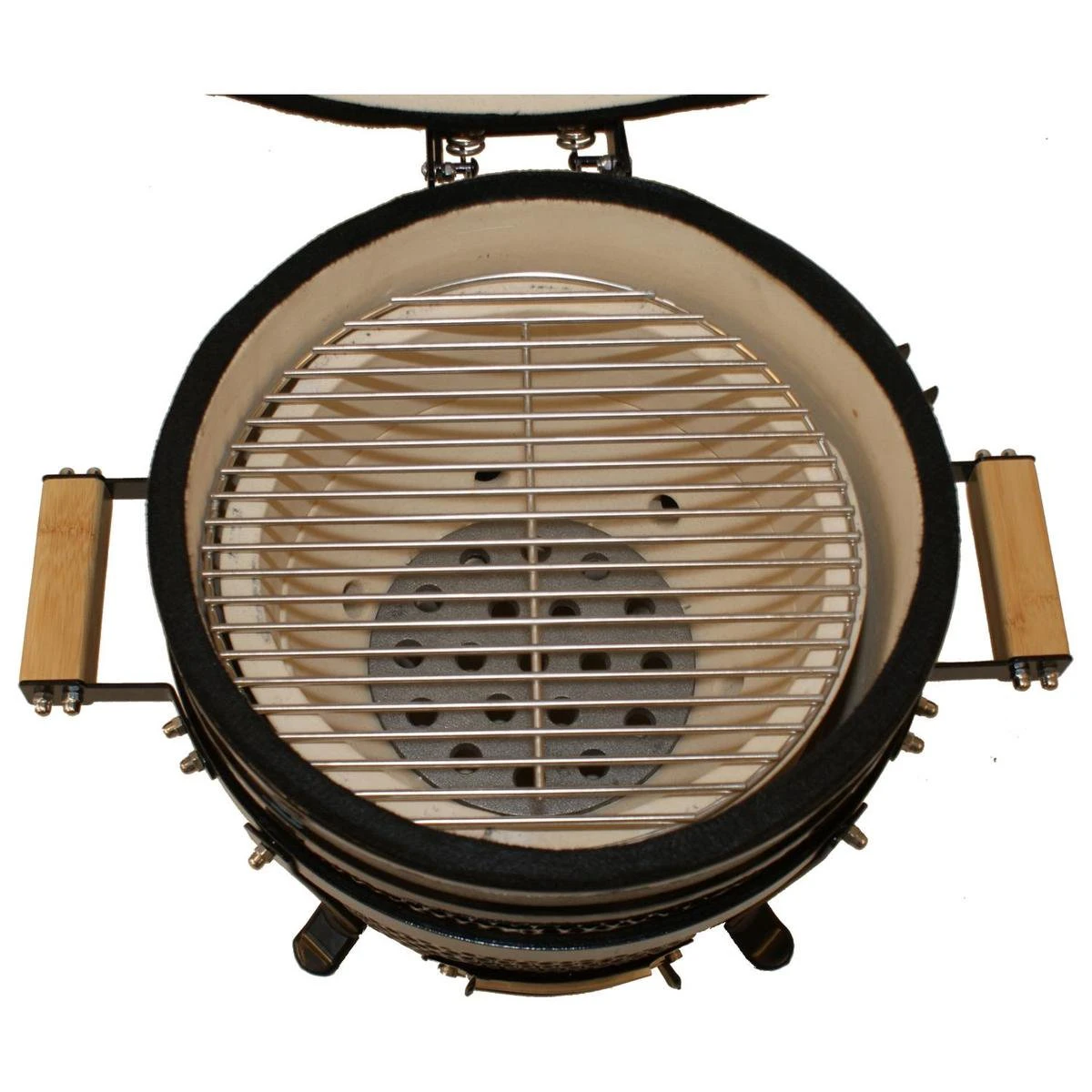 Patton Kamado 15" - Keramisch - Tafel Model - Premium Black - Medium - Zwart 5 Patton Kamado 15" - Keramisch - Tafel Model - Premium Black - Medium - Zwart - Afbeelding 3