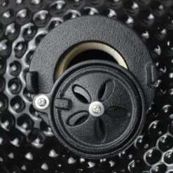 BluMill Kamado BBQ Egg - Kamado 13 Inch - Incl. Vlees Thermometer - Houtskoolbarbecues - Zwart - Ø 27cm -The Bastard Winkel 1200x1200 228