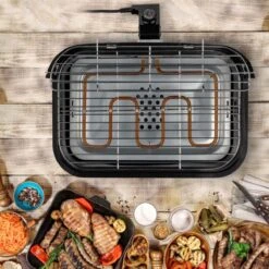 Princess 112252 Hybride Barbecue – Elektrische BBQ - Tafelmodel - 2000W - 44x 29cm - Gebruik Elektrisch Of Met Kolen 41 Princess 112252 Hybride Barbecue – Elektrische BBQ - Tafelmodel - 2000W - 44x 29cm - Gebruik Elektrisch Of Met Kolen -The Bastard Winkel 1200x1200 274