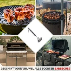 BBQ Borstel Staal RVS Reinigingsborstel Barbecue Grill Accessoires -The Bastard Winkel 1200x1200 341