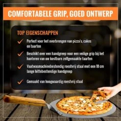 Inpro Pizzaschep RVS - Rond - Voor BBQ En Oven - Pizzaspatel - Taartschep - Houten Handvat - BBQ Gereedschap - Keukengerei - 30 Cm Diameter - Spatel 17 Inpro Pizzaschep RVS - Rond - Voor BBQ En Oven - Pizzaspatel - Taartschep - Houten Handvat - BBQ Gereedschap - Keukengerei - 30 Cm Diameter - Spatel -The Bastard Winkel 1200x1200 349