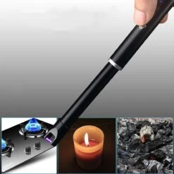 Oplaadbare Lange Dunne Elektrische Aansteker - Duurzame Plasma Aansteker - Inclusief Cadeauverpakking - BBQ – Kaarsen - Zwart 10 Oplaadbare Lange Dunne Elektrische Aansteker - Duurzame Plasma Aansteker - Inclusief Cadeauverpakking - BBQ – Kaarsen - Zwart -The Bastard Winkel 1200x1200 431