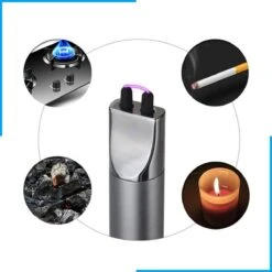 Aansteker Elektrisch - Plasma Aansteker - Aansteker Voor Kaarsen - Oplaadbaar Met USB Kabel - Windproof - SEVEND® -The Bastard Winkel 1200x1200 487
