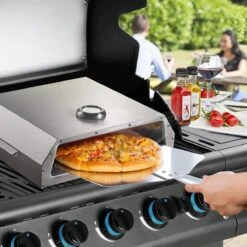 Bighorn Pizzaoven Met Pizzasteen Voor Barbecue - Grilloven - Draagbare - Edelstaal -The Bastard Winkel 1200x1200 50