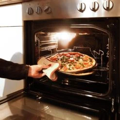 Relaxdays 3 Pizaplaten Met Pizzarek, Pizza Bakplaat Rond 33 Cm, Pizzaplaat 3stuk -The Bastard Winkel 1200x1200 564