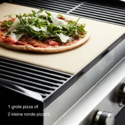Barbecook BBQ Pizzaplaat - Pizzasteen - Voor Barbecue - Rechthoekig - 43 X 35 Cm -The Bastard Winkel 1200x1200 602