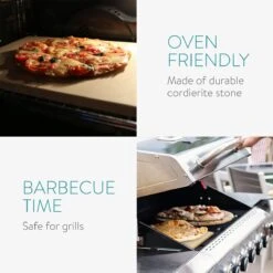 Navaris Pizzasteen XL Voor Oven En Barbecue - Rechthoekige Pizzaplaat 38 X 30 Cm - Inclusief Receptenboek - Keramisch Geglazuurd - Zwart 27 Navaris Pizzasteen XL Voor Oven En Barbecue - Rechthoekige Pizzaplaat 38 X 30 Cm - Inclusief Receptenboek - Keramisch Geglazuurd - Zwart -The Bastard Winkel 1200x1200 608