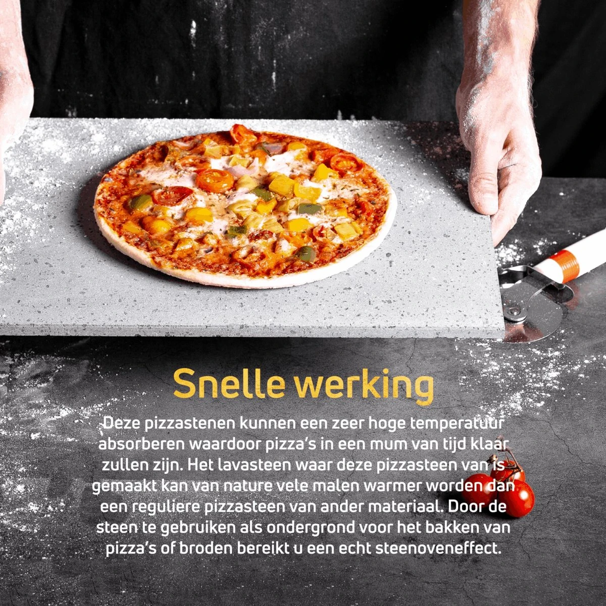 Pizzasteen BBQ Oven - Lava Van Vulkaan Etna - Barbecue Accesoires - Made In Italy - Broodbaksteen - 30x38x1.1 - VDN 12 Pizzasteen BBQ Oven - Lava Van Vulkaan Etna - Barbecue Accesoires - Made In Italy - Broodbaksteen - 30x38x1.1 - VDN - Afbeelding 10