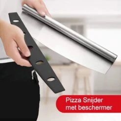 Pizzaschep – Inclusief Pizzasnijder – Opvouwbaar – Pizzaspatel – Pizza Schep – Taartschep – 30cm - Qwality -The Bastard Winkel 1200x1200 722