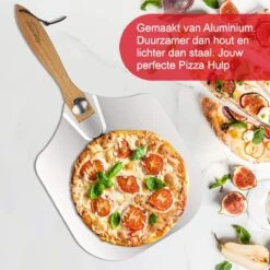Pizzaschep – Inclusief Pizzasnijder – Opvouwbaar – Pizzaspatel – Pizza Schep – Taartschep – 30cm - Qwality -The Bastard Winkel 1200x1200 723