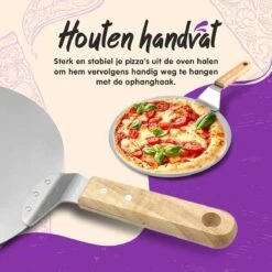 Nowad Pizzaschep RVS Rond Voor BBQ En Oven - 30,5 Cm - Pizzaspatel - Taartschep - Houten Handvat - Ophangbaar - Rond - Vaatwasbestendig - Keukenaccessoires 19 Nowad Pizzaschep RVS Rond Voor BBQ En Oven - 30,5 Cm - Pizzaspatel - Taartschep - Houten Handvat - Ophangbaar - Rond - Vaatwasbestendig - Keukenaccessoires -The Bastard Winkel 1200x1200 764
